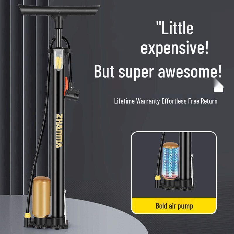 Univerzální vysokotlaká vzduchová pumpa na kola, auta, motocykly a sportovní vybavení