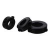 Set Screw Style Carbon Steel Shaft Collars Black Inner Diameter 6-55mm Ring Collar Hole Retaining Clamp Industrial Automation