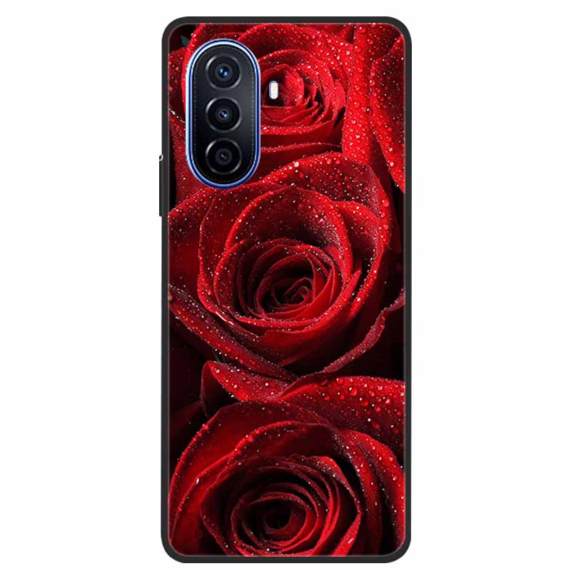 For Huawei Nova Y70 Plus Case Wolf Black Silicone Soft Phone Case For Huawei Nova Y70 Back Cover Case NovaY70 Y 70 Funda Coque