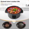 Reusable Silicone Slow Cooker Liner Safe Cooking Solutions Food-Grade Non-Stick Surface Pot Accessory