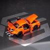 FG Model 1: 64 Porsche RWB 930 Widebody Modified Metallic Orange Alloy Full Open Die Casting Car Model Collection Gift