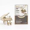 3D Wooden Puzzle TG402 Grand Piano with Japanese Instructions Tsukurundesu®
