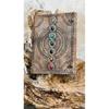Handmade Leather Journal: Seven Stone Chakra Book of Shadows