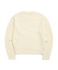 MARK GONZALES Women'S Angel Cable Round Neck Knit - Ivory
