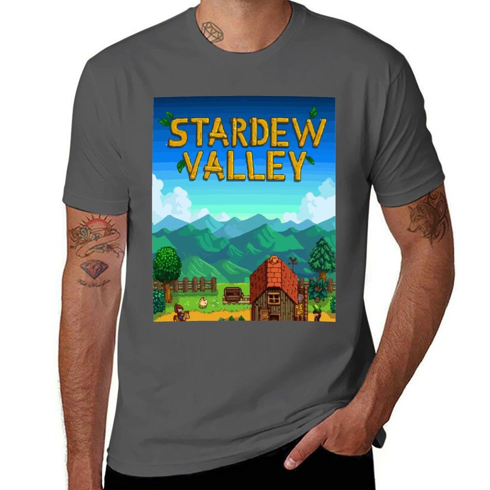 

Stardew Valley Vector Art T-Shirt t shirts for man graphic funny man tshirt t shirts for man pack white T-Shirt 4XL