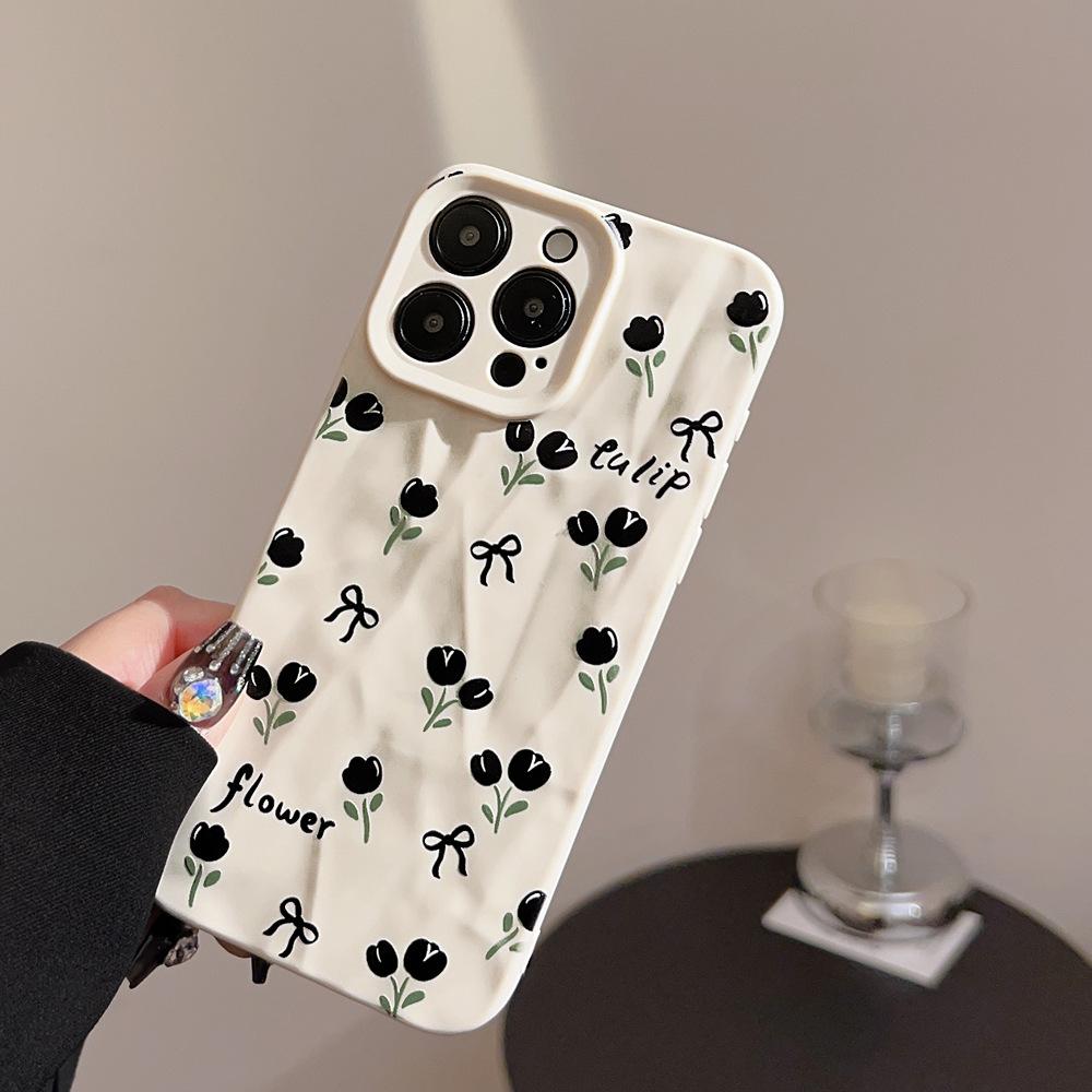 Kunst Tulpenblumen Hülle für iPhone 17 iPhone 17 Pro Max