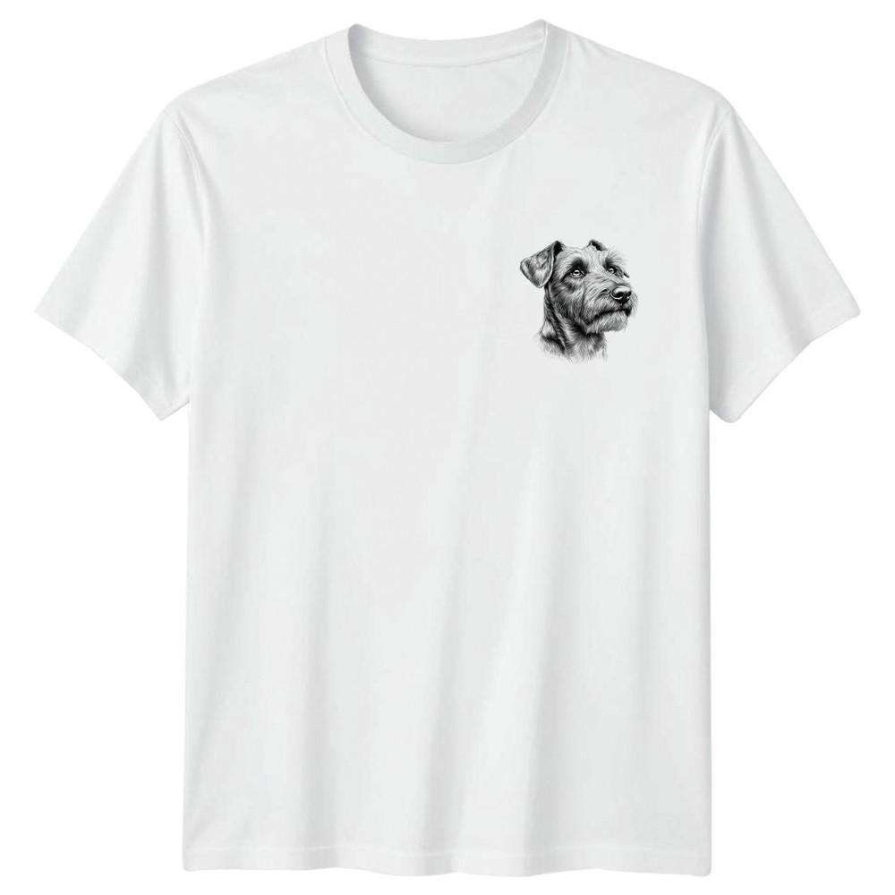Terrier Dog Portrait Animals Dogs Unisexs TShirt Unisexs Tee Graphic Unisex S