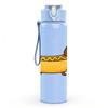 1PC Long Dachshund Dog Cartoon Print 750ml Color Plastic Sports Water Bottle Leakproof Flip Straw Lid Suitable for Sports Office Home Use