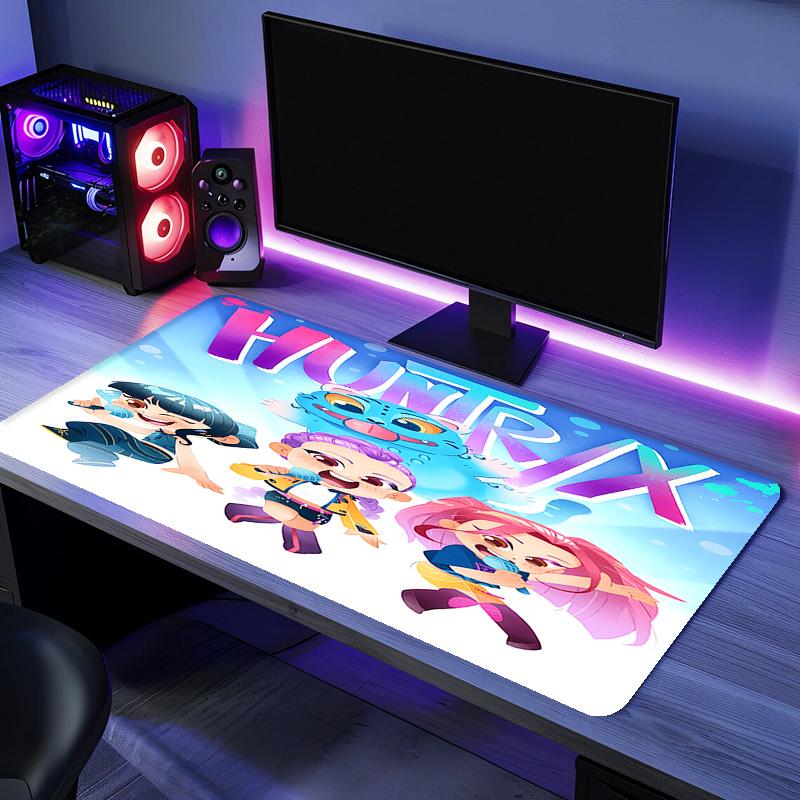 Kpop Hunter1 Mouse Pad - Non-Slip Rubber Base, Smooth Surface for Work,Gaming,Office,And Home Use, Desk Mouse Pad