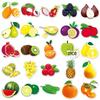 50pcs Waterproof Fruit Cartoon Stickers for DIY Stationery and Planners