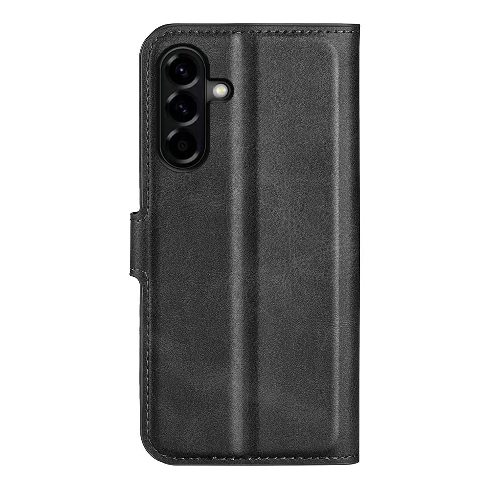 For Samsung Galaxy A57 5G Stand Case Anti-Scratch Calf Texture Leather Phone Cover