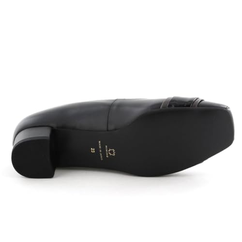 Himiko Square Toe Belt Design Pumps / 643306 Black 240