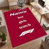F1 (23) Personalized Name Office Carpet Stylish Decor for Living Room Bedroom Kitchen