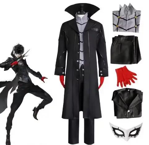Anime Persona 5 Džokera Cosplay Kostīms