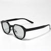 Black x Light Gray Sunglasses for Men and Boston UV Clear Colored [FashionBerry] Women, Style, Round, 99% Protection, Lenses, Lenses, Lightweight,