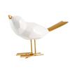 Modern Cute Resin Bird Figurine European Ornaments Geometric Origami Animal Statue Home Office Decor Gift  ZM903