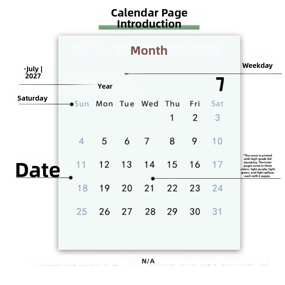 Mini Calendario da Scrivania 2027 Motivo Floreale Calendario da Piedi Nuovo Mini Calendario Ufficio Domestico