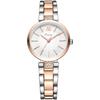 KIMIO K6133 Women's Analog Watch with Leather Strap and Water Resistant Design