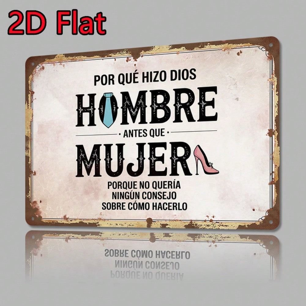 Retro Metal Tin Sign Cow Sunflowers Farmhouse Kitchen Wall Decor 20x30cm