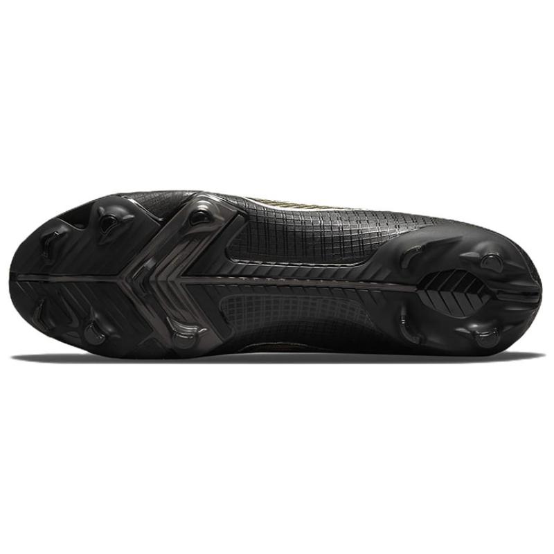 Nike Mercurial Vapor 14 Black Metallic Gold Sneakers DJ2869-007