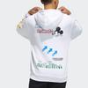 adidas Originals Fangtastic Disney Mickey Printing Hooded Sweatshirt Unisex White H09182
