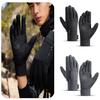 Winter Bike Gloves for Men Waterproof Touchscreen Cycling Gloves Windproof Snow Bicycle Gloves Black Sports