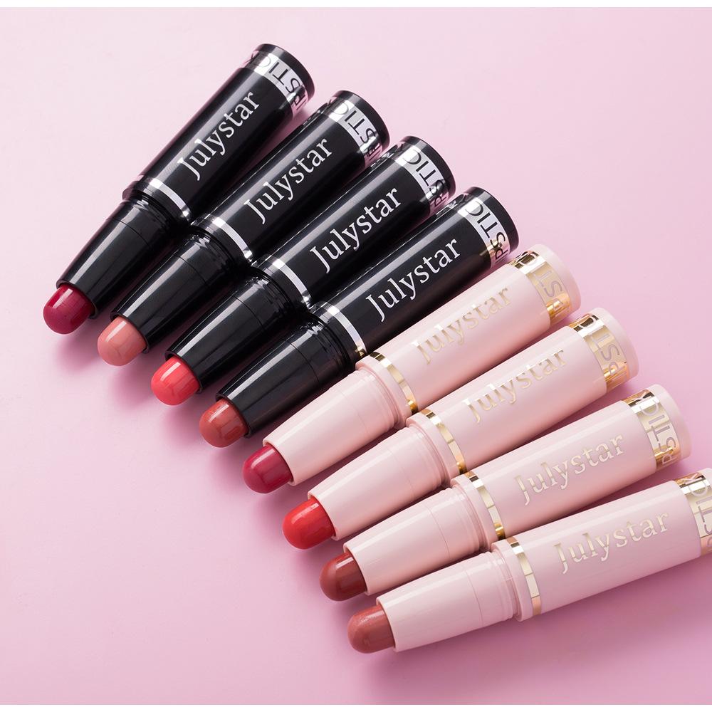 2pcs Fruit Flavor Moisturizing Beauty Makeup Water Lipstick Matte Mist Face Velvet Lip Glaze Sexy Gorgeous Candy Color Lip Makeup