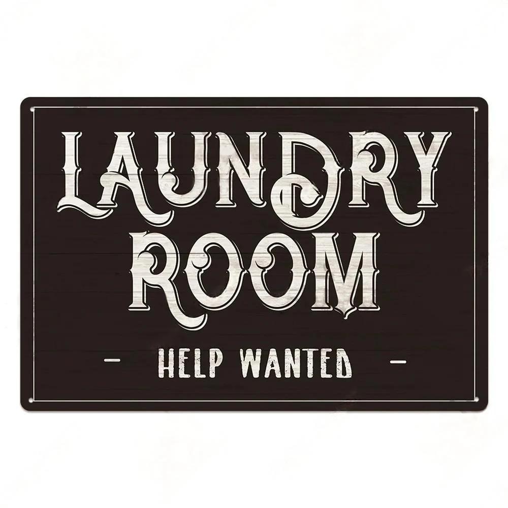 

Пральня Вінтажні Металеві Постери Бляшані Таблички Декор Смішна Металева Табличка Пін Ап Дівчина Домашній Настінний Арт Живопис 20x30cm（7.8x11.8inch）