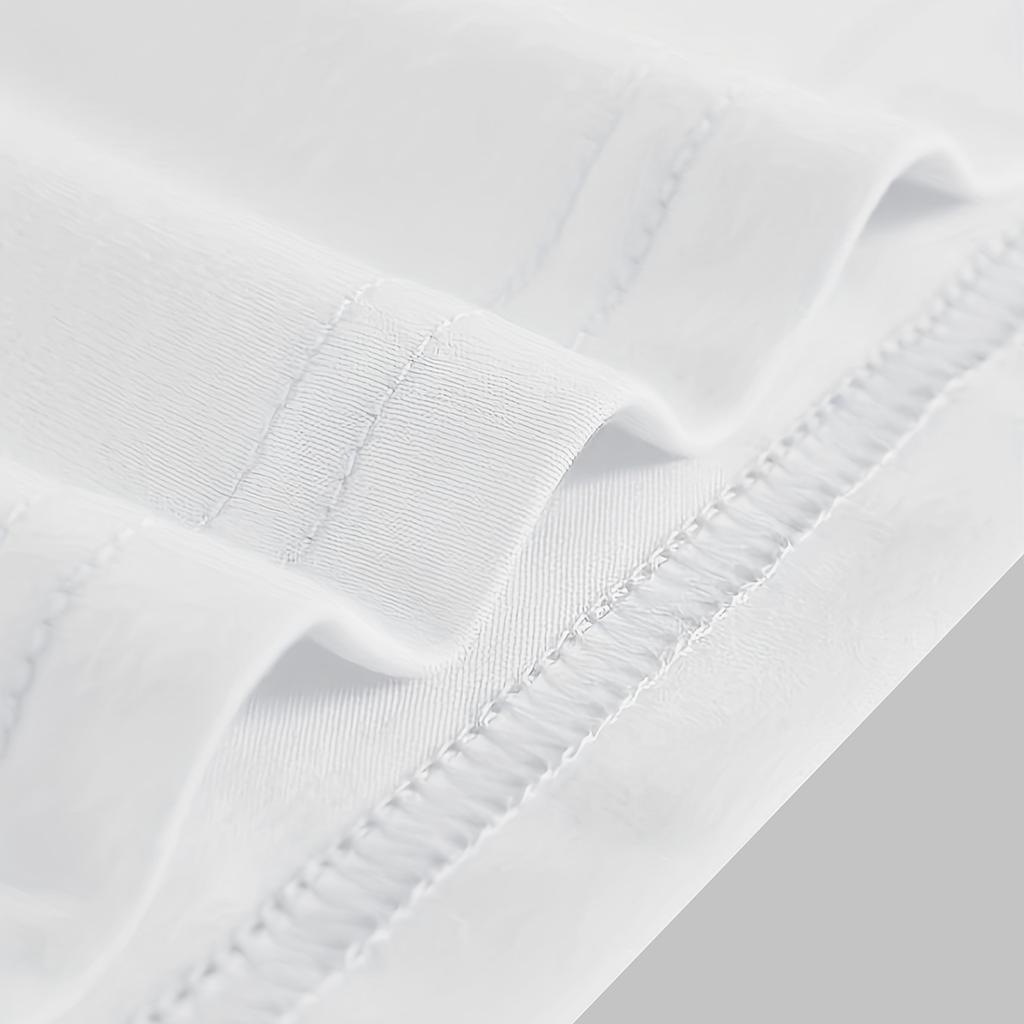 Summer men's fashion casual relaxed comfortable breathable letter-printed beach style men's short sleeve T-shirt