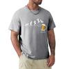 Friday Beer Drinking Men T Shirt Time Schedule Funny Monday Tuesday Wednesday Thursday Digital Print Cotton T-Shirt