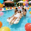 Inflatable Pool Float Mesh Bottom Relaxing Bed Inflatable Pool Lounger Float Recliner For Backyard Beach Party Lake Poolside