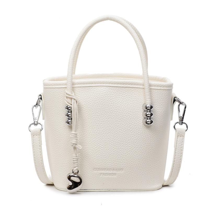 New Solid Color Handbag Women's Versatile Shoulder Bag Fashion Messenger Bag