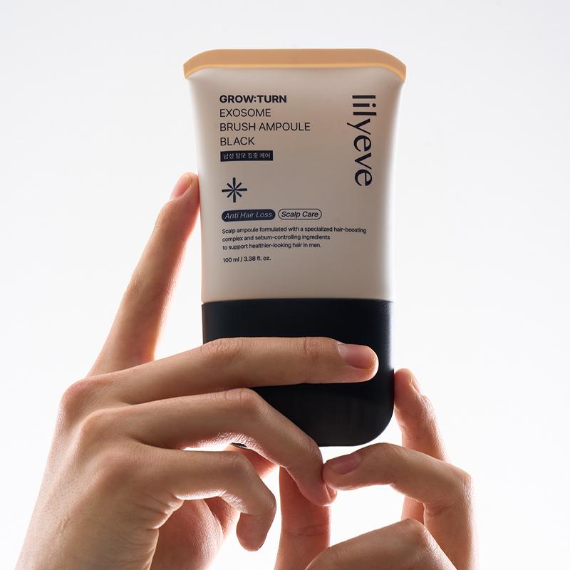 [lilyeve] Grow Turn Exosome Brush Ampoule Black 100ml