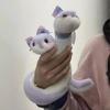 58cm Year of The Snake Plush Toy Wrap Around Arm Purple Snake Animal Doll  Children Gift