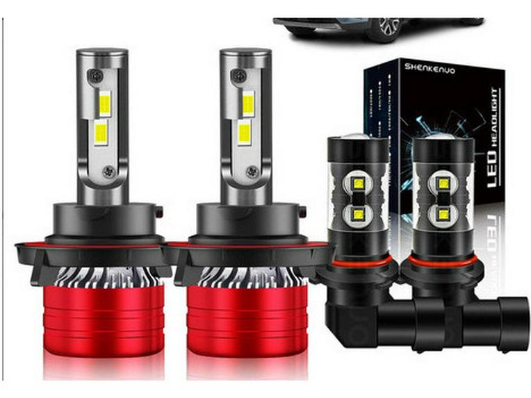 LED Scheinwerfer Kombi-Set: H11, H8, H9005, 9006, H4, H7, H13, 9007, 880, 881