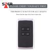 For Renault Captur Koleos Kadjar Zoe Arkana Espace Clio Megane Grand Scenic Sandero Dacia Duster Card Tpu Car Key Cover Case