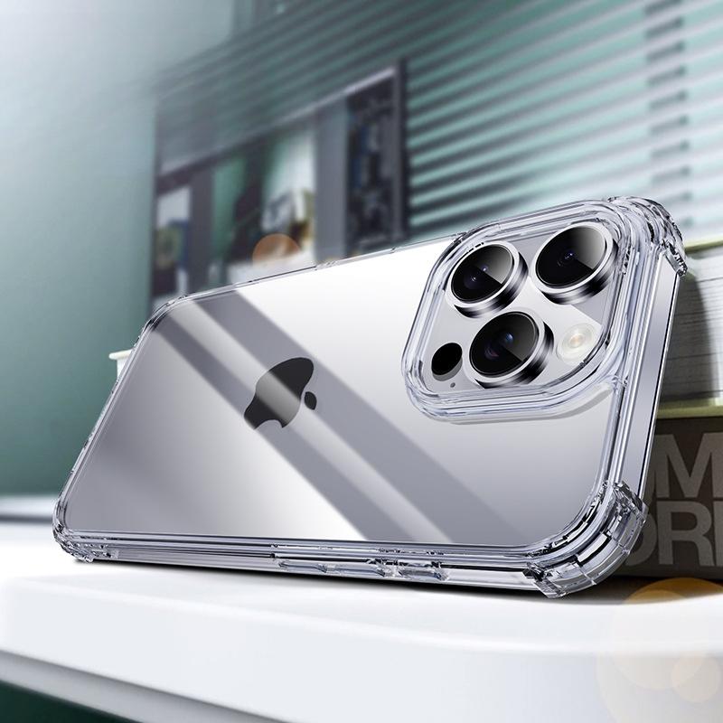 Applicable To IPhone16Pro Max Phone Case, Transparent Apple 16 Protective Case, Airbag, Anti-drop 2.0 Back Panel