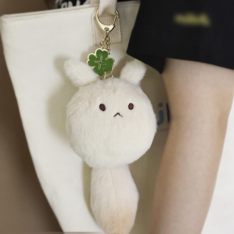 [Kashasin] Klee Plush Duduke Keychain, Lucky Keyring, Plush Key Pendant Charm for Handbags and Backpacks (Duduke)