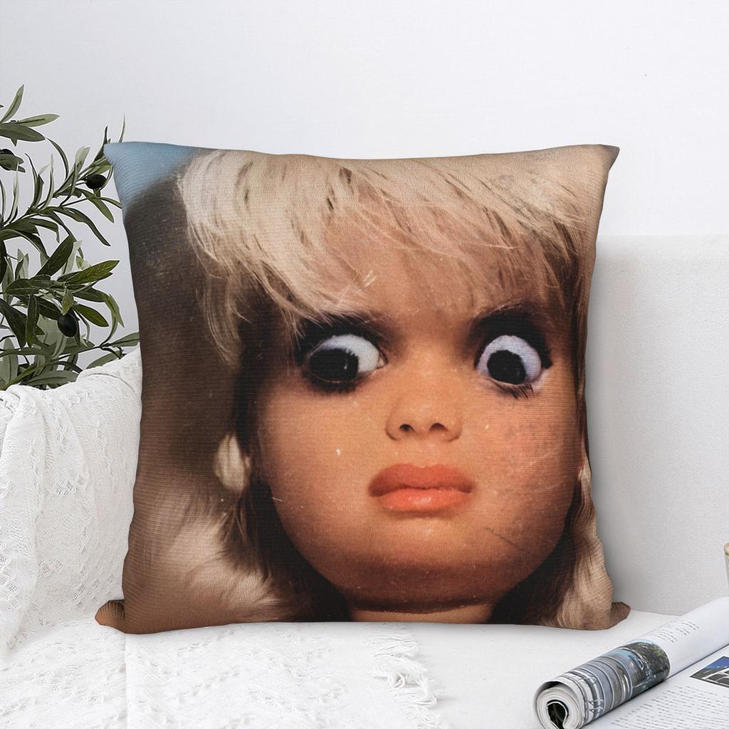 Decorative Pillowcase Disgusted Face Meme Doll Babe Merch Home  Pillow Case Cover Zippered Multiple Sizes