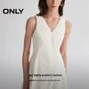 Only Women's V-Neck Sleeveless Mid-Length Dress