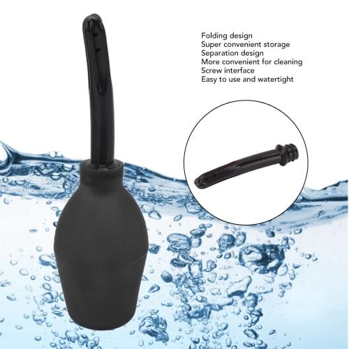 Enema Cleansing Kit, High-Toughness Anal Cleansing Kit (310ml Black)