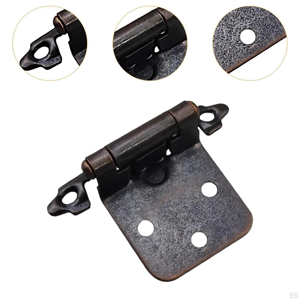 10 stk. Skaphengsler for kjøkkendør, Halvskjult