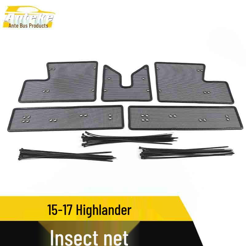 15-17 Highlander Insect Screen: Decorative Diamond Mesh Radiator Protection Panel