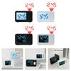 Quiet Operate LCD Clock With Auto Adjusting Brightness And Temperature Date Display Multifunctional