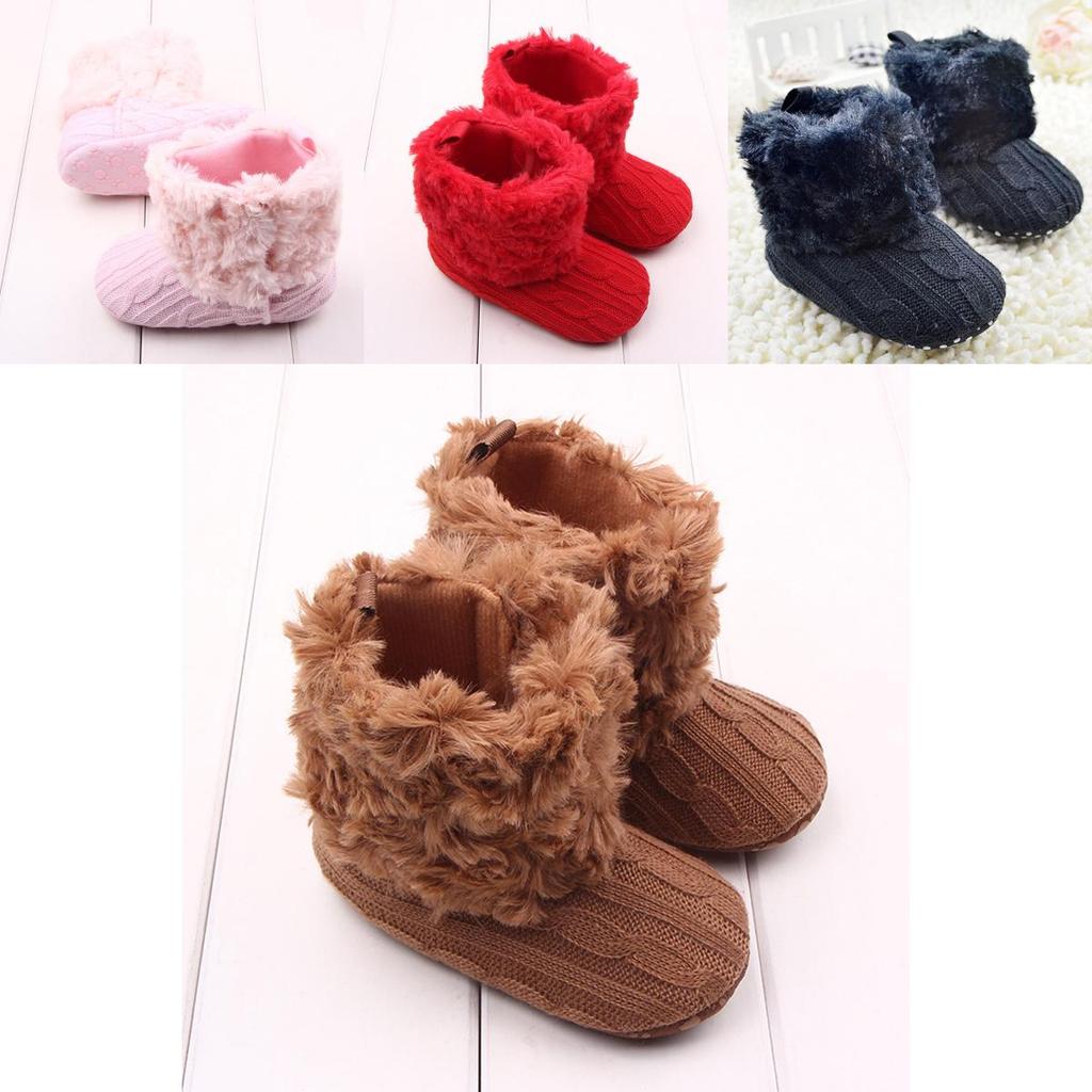 Adorable Infant Toddler Crib Shoes With Non-slip Soles For Newborns
