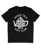 Crass - Make Tea Not War - White Text - Organic T-Shirt - Anarchist - Punk
