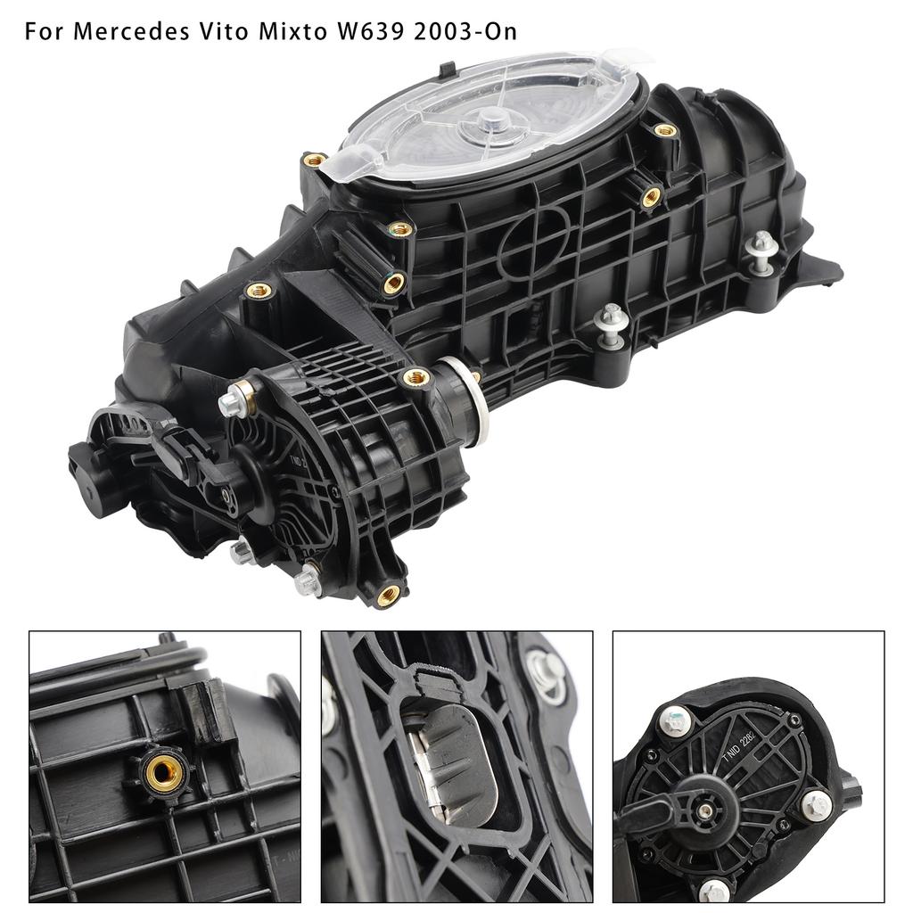 Inlet Manifold W/ Actuator Motor Fit Mercedes 2.1 Cdi 2143CCM 2003+ EEP/ME/253