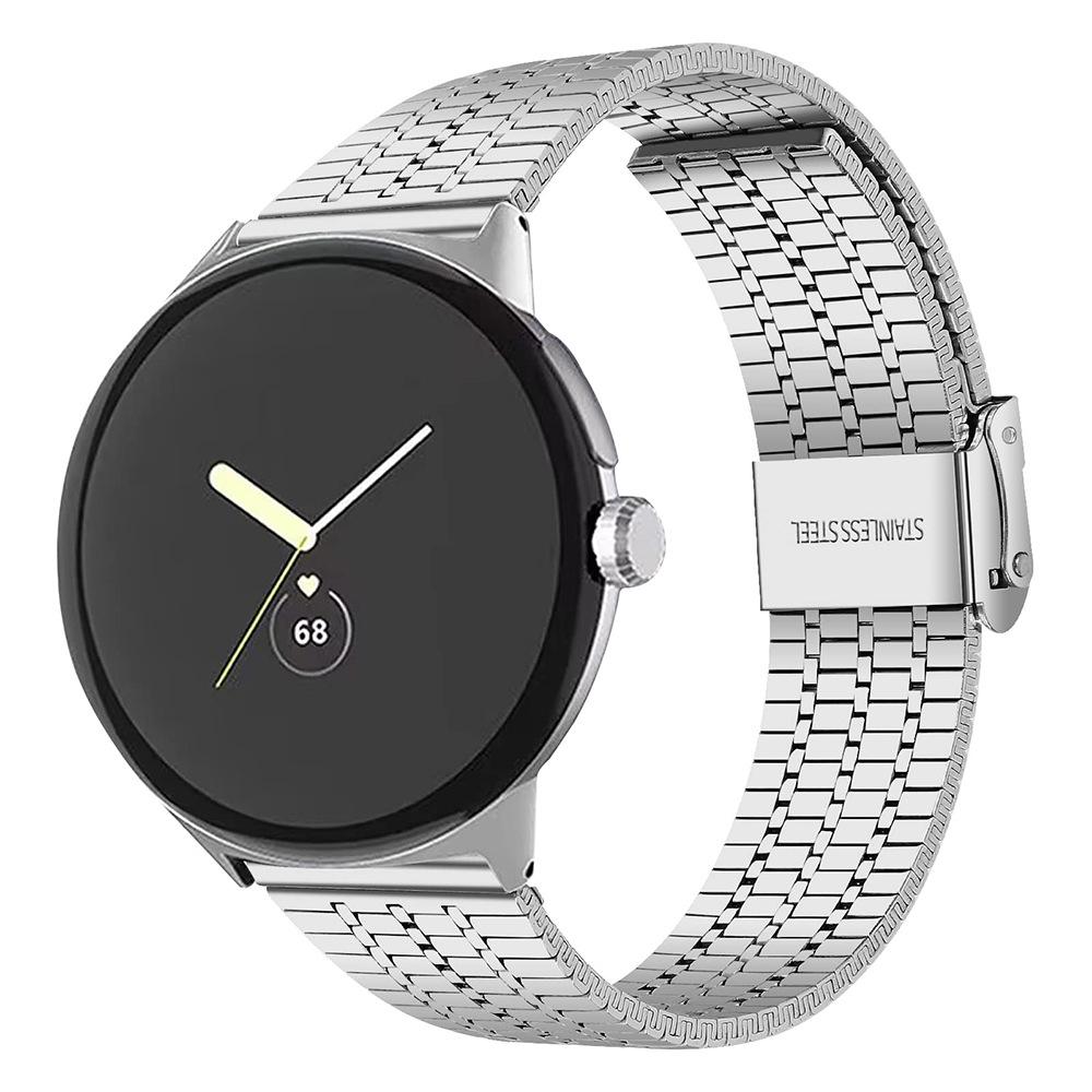 Minimalist Strap For Google Pixel Watch 3 45mm Stainless Steel Band For Google Pixel Watch 1 2 3 Wristband Replace Bracelet Accessories