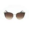 Ladies Rose Gold Tone Cat Eye Sunglasses 0bv6133 278 13