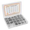 1220Pcs Screw Nut Washer Assortment M2 M3 M4 M5 Round Head Hex Socket Stainless Steel Fastener